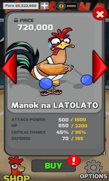 Manok Na Pula Mod APK Unlocked All Chicken Max Level