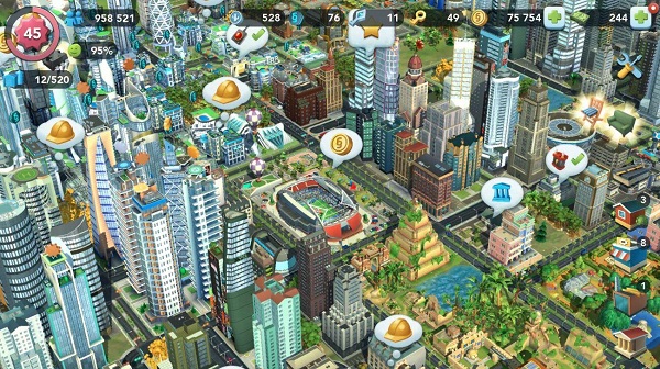 Simcity Buildit Mod APK Unlimited Everything
