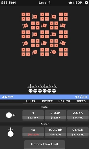 The Army Idle Strategy Game Mod APK