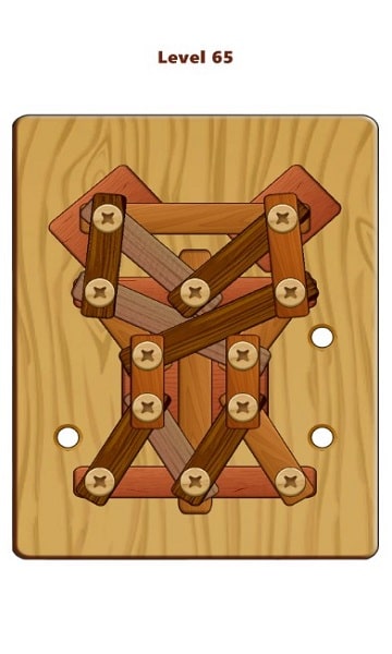 Wood Nuts & Bolts Puzzle Mod APK For Android