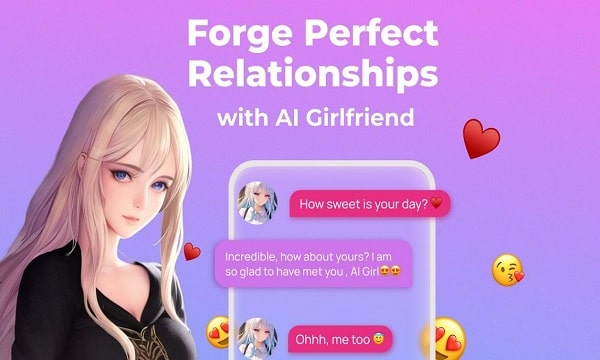 Vivy AI Virtual AI Girlfriend MOD APK 